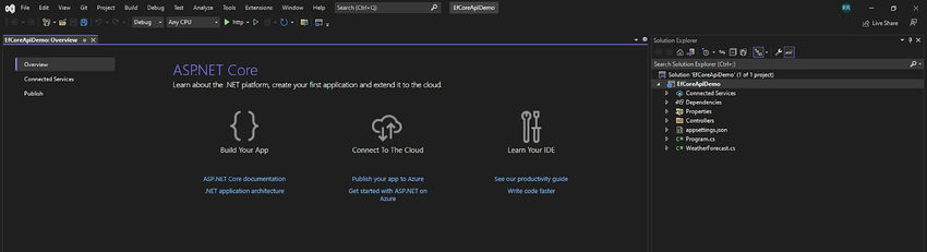 EF Core in .NET 7 API